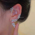 New Fashion Trendy Clip Earrings for Women Simple Ear Cuff Jewelry Gift