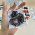 ESSI LASH Handmade 100 Fans Loose Base Premade Fans Eyelashes Extensions 3D-40D C D Curl 8-18mm Pointy Base Fans Lashes