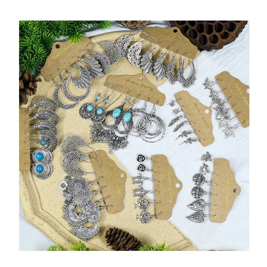 2022 Hot Sale Set 3  Tassel Drop Boho Ethnic Earrings Custom Women Fashion Jewelry Earrings