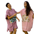 Customized Printed Beach Swimming Changing Dry Towel Surf Poncho Beach Towel