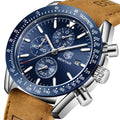 BENYAR Men Watches 5140 Luxury Silicone Strap Waterproof Sport Quartz Chronograph New Watch Men Clock Relogio Masculino
