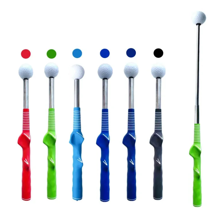 Factory Adjustable Golf Swing Training Aids Golf Vocal Swing Stick Aids Posture Corrector Trainer Warm up Practice