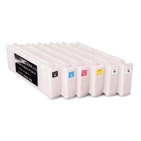 Ocbestjet T7251-T7254 T725A Compatible Ink Cartridge Full With Chips Textile Ink for Epson SureColor F2000 F2100 F2130 Printer
