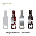 Prosub High Quality Sublimation Blank Bottle Opener Custom Logo Double Side Printable Stainless Steel Sublimation Bottle Opener