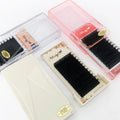 Medylashes Matte Black Volume Lash Tray Private Label Faux Mink Individual Lashes Cashmere Lash Extensions