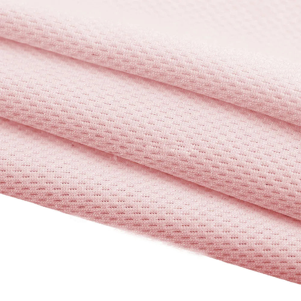 Wholesale 100% Polyester Bird Eye Mesh Sublimation Fabric Fujian Polyester Wicking Dry Fit Knit Breathable Anti-Static