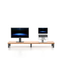 New Style Eco-friendly Wooden Monitor Riser with Wooden Feet for Computer Laptop Stand Elevating Laptop Stand Desk Organizer
