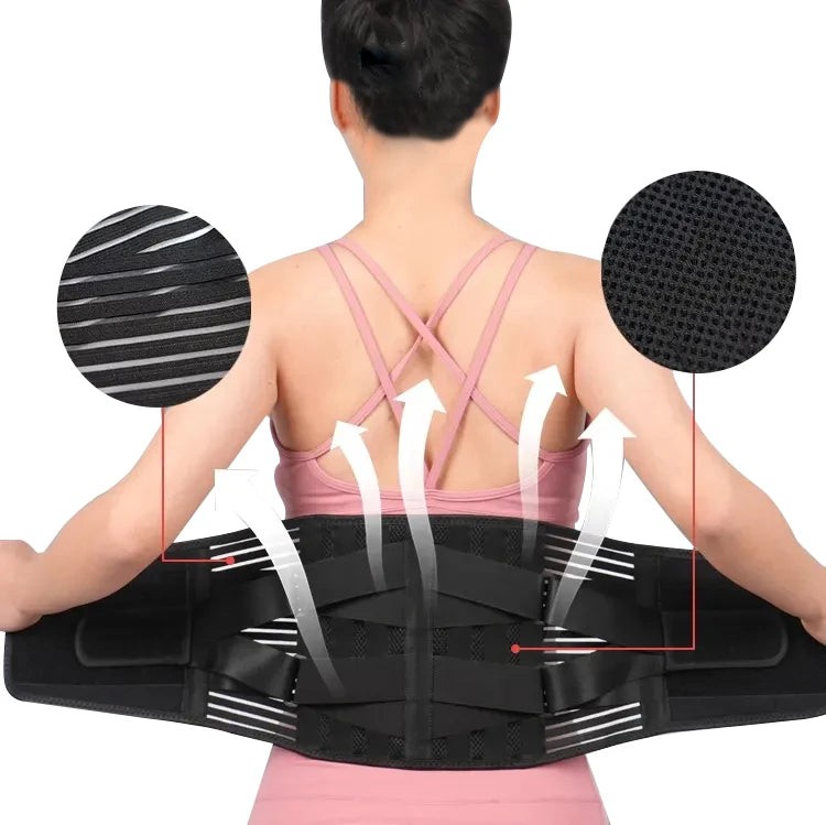 Women's Slimming Waist Trainer Tape Lumbar Support Belt with Bandage Wrap Waist Trimmers