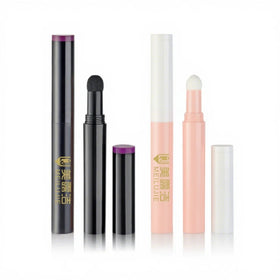 MLJ-G116 Wholesale Plastic ABS Cosmetic Container for Eye Shadow Blush Makeup Tools Packaging Labeling Custom Color ISO9001