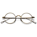 Wholesale Wannian Retro Flat Light Danyang Glasses Ultra-Light Japanese Titanium Material Tortoise Design for Diamond New Myopia