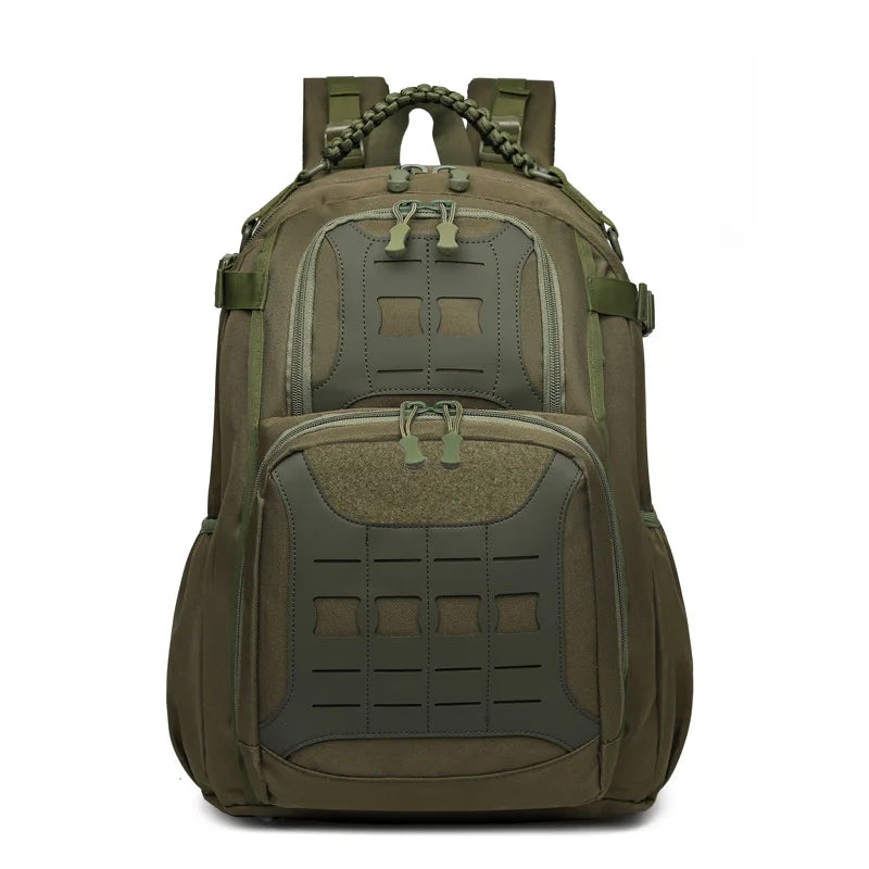 Outdoor Tactical 36-55L Backpack Camouflage MOLLE Waterproof Durable for Hunting Bike Riding Hiking CS Zipper Internal Frame