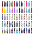 Custom Unique logo 500ml Double Wall Insulated Stainless Steel Water Bottles with Lid