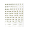 Wholesale Crystal Diamond Acrylic Stone Pearl Rhinestone Gemstone Decoration Single Round Gem Stickers