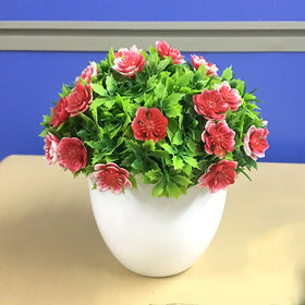 New Nordic Bonsai Simulation Plant Thousand Layer Flower Pottery Home Decoration Floral Art Creative Gift Ornament