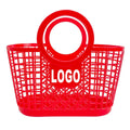 Foldable Easter Egg Baskets With Handle Jelly Basket Easter Goodies Goody Retro Jelly Bag Shopping Plastic Bags Jelly Purse Fo
