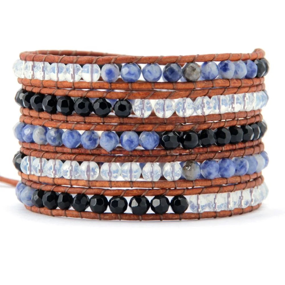 Boho Wrap Ethnic for Bracelet for Women Trending Mixed Gemstone for Bracelet Christian Religious Accessories Jewelry Aliexprees