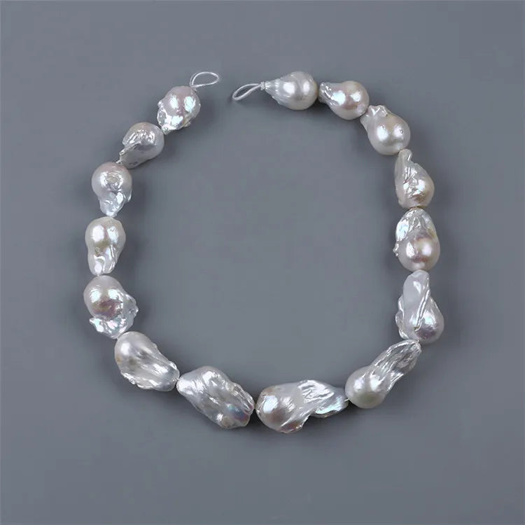 Natural 13-18mm Big Baroque Fresh Water Pearls Strand for Jewelry Making