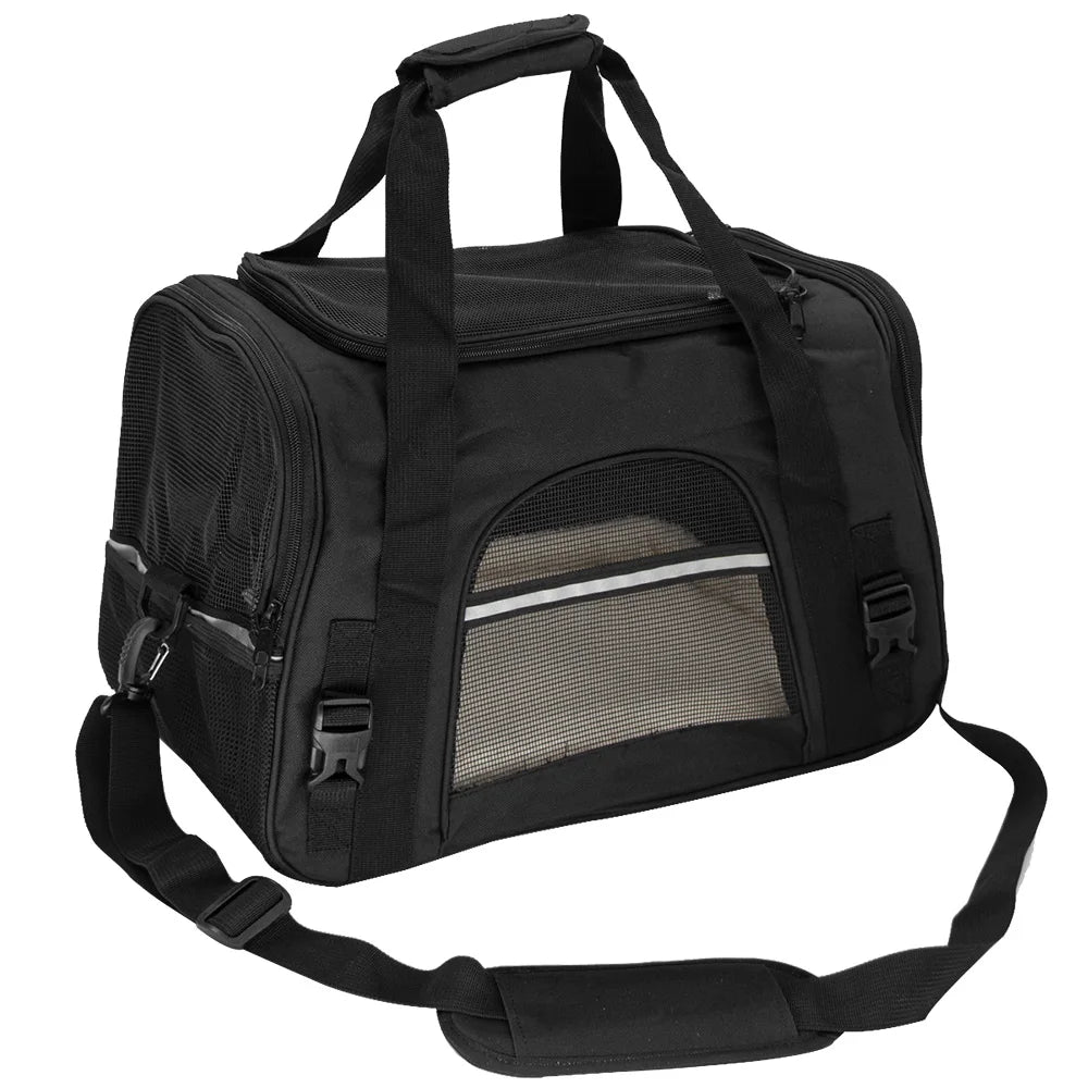 New Arrival Folding Adjustable Carrier Durable Outdoor Pet Carrying Bag for Travel