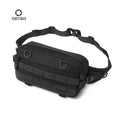 Ozuko 9676 Unisex Mini Belt Bag with Adjustable Strap Small Fanny Pack for Workout Running Traveling Hiking