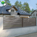 Custom Color Size Aluminum Fence Slats Black Aluminum Fence Metal Fence Panels Aluminum for Patio