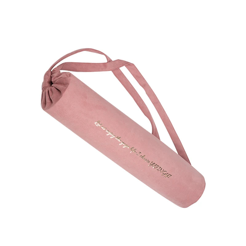 Household Useful Save Space Flexible Private Custom Polyester Yoga Mat Bag with Custom Logo