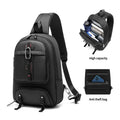 Factory Wholesale Large Capacity Shoulder Bag Multi Functional Travel Sling Bag Men's Crossbody Chest Bag