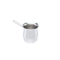 Italian-Made Eco-Friendly 4-Cup Turkish Coffee Pot Stainless Steel Handle Classic Metal Oven Safe Cookware Set Warm Coffee Milk