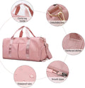 Gym Duffel Bag Sports Duffel Bag With Wet Pocket & Shoe Compartment