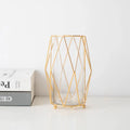 Nordic Minimalist Gold-Box Packaged Metal Flower Pot Wrought Iron Home & Garden Ornament for Living Room & Desktop Decoration