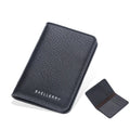 Baellerry New Style BankCreditID Card Holder Wallet for Women and MenUltra-thin Lychee Pattern Card Wallets Case
