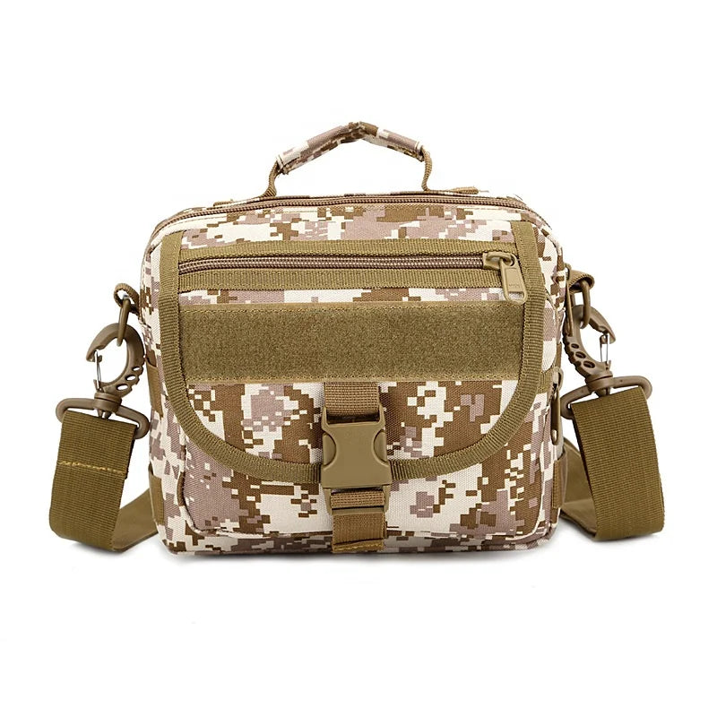 Wholesale Multi-functional Men Shoulder Messenger Bag Tactical Sling Bag Camping Hiking Handbags