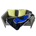 Wholesale Custom Printing 100% Polyester Throw Blanket Flannel Towel For Couch