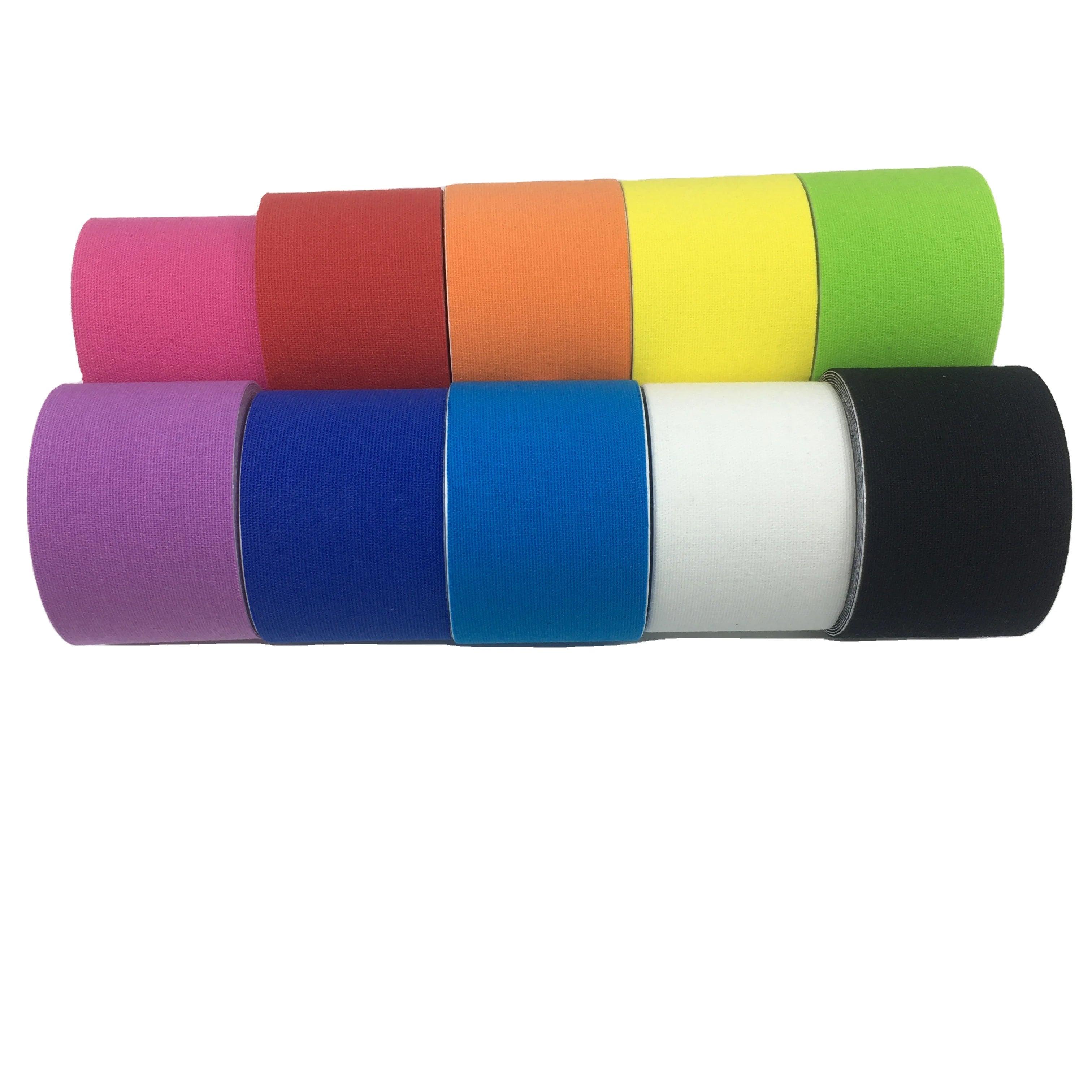 Waterproof Protective Kinesiology Athletic Tape 5cm*5m Colored and Printed Cotton Hand Guard for Booby Left and Sports