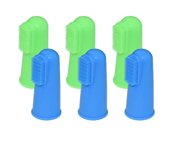 Silicon Pet Finger Brush Dental Health Aral Care Dog Cleaning Toothbrush