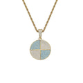 CN387 Hip Hop Pendant Micro Pave with CZ Stones Necklace Men Gift Jewelry