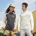 Custom Printed Logo Cycling Clothing for Men Women Long-Sleeved Quick-Drying T-Shirt Autumn Outdoor Sports Warm Tops Breathable