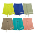 Men's High Quality Casual Sweat Shorts Heavyweight Fleece Custom Streetwear Reflective French Terry Vintage 100% Cotton Canvas