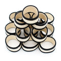 16pcs Wool Round Ring Woolen Pads for Billiard Ball Cleaner Machine Pool Ball Cleaning Rings 57.2mm