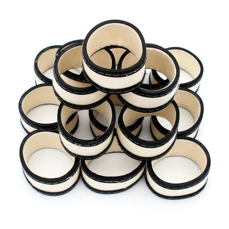 16pcs Wool Round Ring Woolen Pads for Billiard Ball Cleaner Machine Pool Ball Cleaning Rings 57.2mm