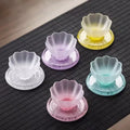 Wholesale Coffee Cup With Saucer Cappuccino Latte Cup Thickened Liuli  Coffee & Tea Mug Sets
