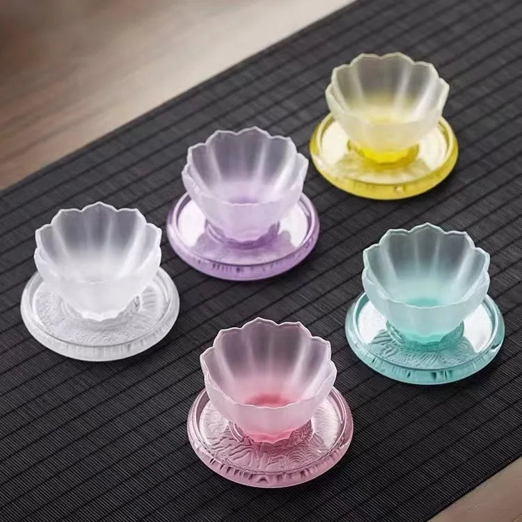 Wholesale Coffee Cup With Saucer Cappuccino Latte Cup Thickened Liuli  Coffee & Tea Mug Sets