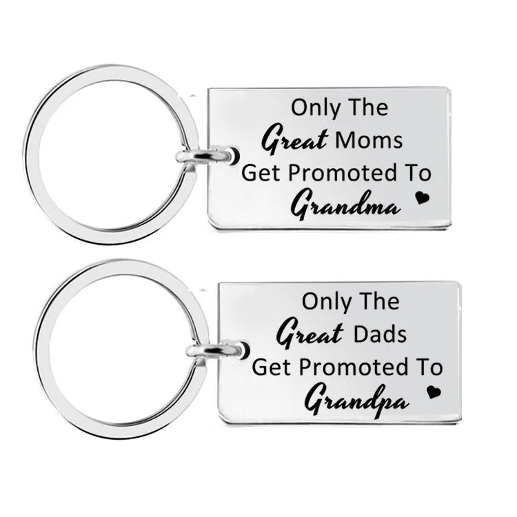 2025 Trending Luxury Medal 'Thanks Only Great Moms' Engraved Letters Gold-Plated for Anniversary Day Gift for Dad