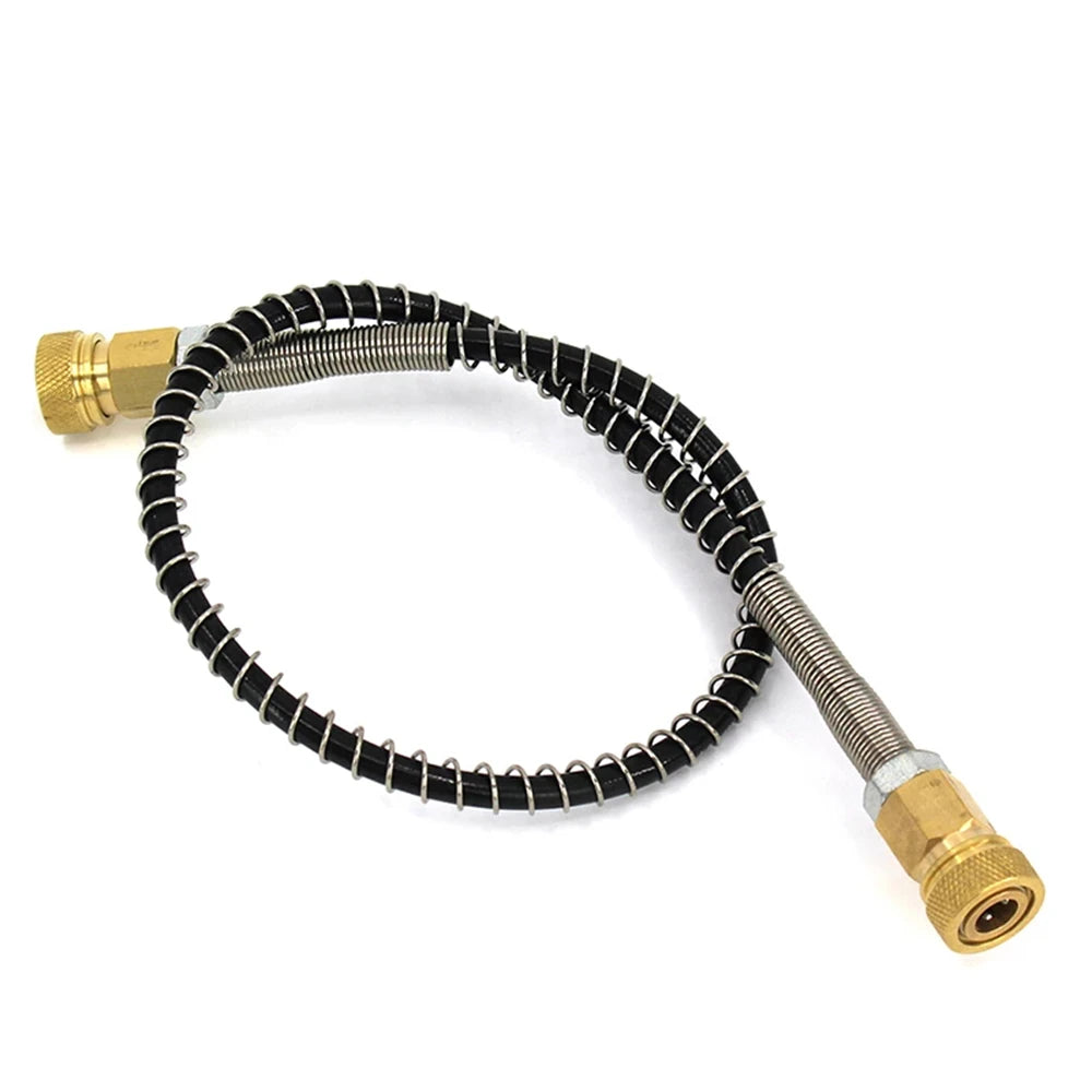 50cm Paintball High Pressure Hose 630bar Working Pressure for PCP Hand Pump With Double Female Quick Disconnect