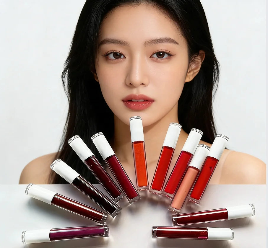 Custom Logo 7 Color Liquid Lipstick High Pigment Long-Lasting Waterproof Matte Finish with Moisturizing Oil Formula