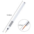 Nail Art Brush Set Painted Pen Transparent Head Nail Painting Pen Liner Brush