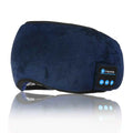 Wireless 3D Eye Mask Lightimetunnel Adjustable Cotton Knit Sleeping Headphones for Side Sleepers Washable Sleep Headphones