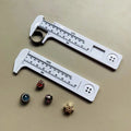 Pinbo 0-80mm Plastic Vernier Calipers Hand Measuring Tool Ruler