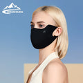 GOLOVEJOY XKZ62 Fashion Cloth Face  for Unisex Outdoor Black Washable  Reusable  Face Bandana