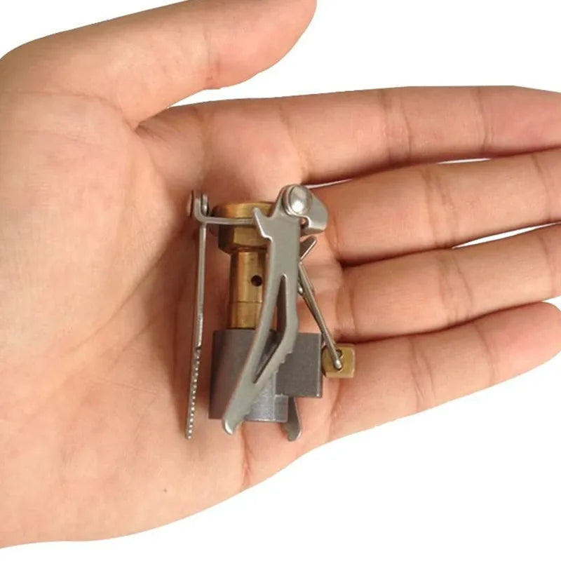 3000W 48G Titanium Camping Stove 48g Aluminum Alloy Gas Tourist Stove Gas Stove Gas Cooker Camping Cooking Outdoor