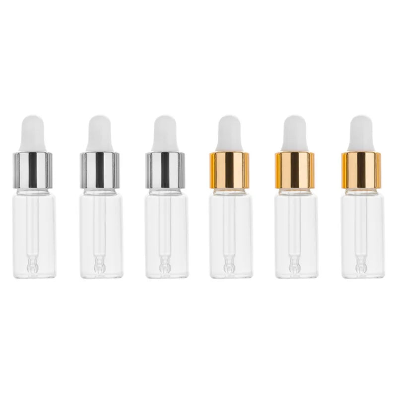 Hot Selling Mini 5ml/10ml Portable Leak Proof Travel Glass Essential Oil Bottle for Girls